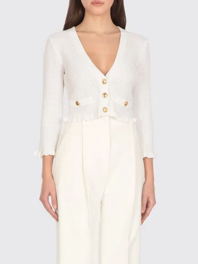 ELISABETTA FRANCHI SWEATER ELISABETTA FRANCHI WOMAN COLOR IVORY,G76233044