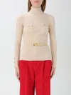 Elisabetta Franchi Sweater  Woman Color Milk In Milch
