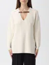 Elisabetta Franchi Sweater  Woman Color Milk In Neutral