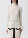 Elisabetta Franchi Sweater  Woman Color Milk In White