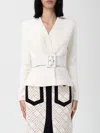 Elisabetta Franchi Sweater  Woman Color Milk In White