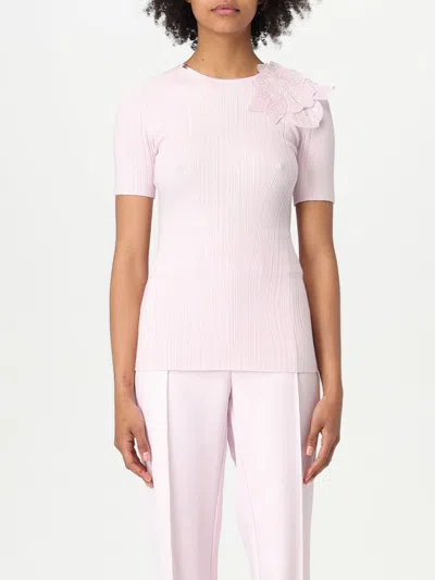 ELISABETTA FRANCHI SWEATER ELISABETTA FRANCHI WOMAN COLOR PINK,G61010010
