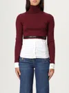 Elisabetta Franchi Sweater  Woman Color Red Purple In Pink