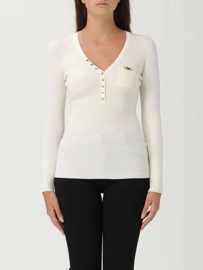Elisabetta Franchi Sweater  Woman Color White