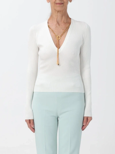 Elisabetta Franchi Sweater  Woman Color White