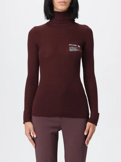 Elisabetta Franchi Sweater  Woman Color Wine In Burgundy