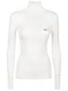 Elisabetta Franchi Sweater In White