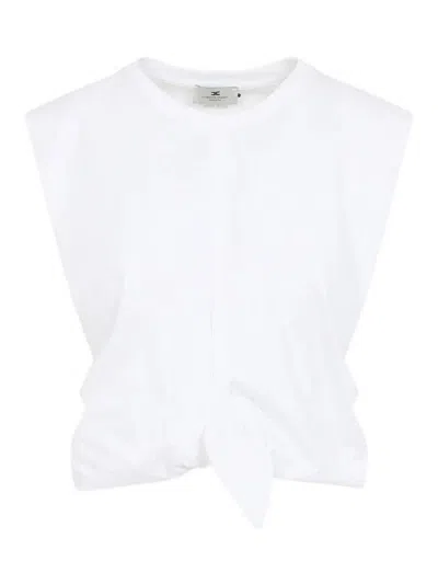 Elisabetta Franchi Sweater In White