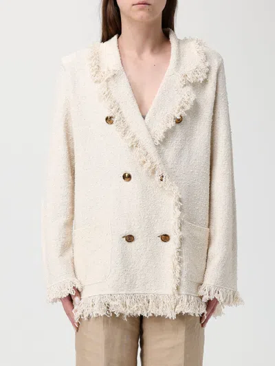 Elisabetta Franchi Sweater Woman  In White