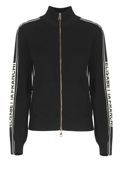 Elisabetta Franchi Sweaters In Black