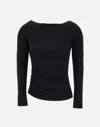 Elisabetta Franchi Daily Viscose Sweater With Open Back
