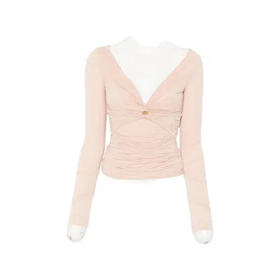 Elisabetta Franchi Sweaters In Pink
