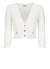 Elisabetta Franchi Viscose Sweater In Beige
