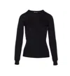 Elisabetta Franchi Crewneck Knitwear All-over Pattern In Black