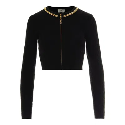 Elisabetta Franchi Sweaters In Black