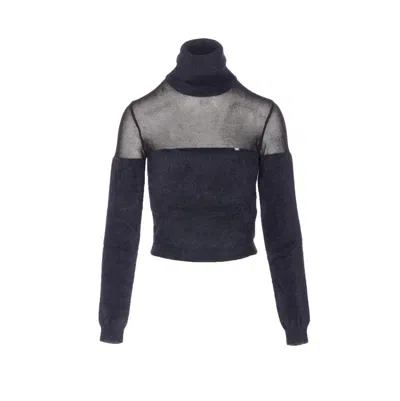 Elisabetta Franchi Sweaters In Black