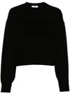 ELISABETTA FRANCHI ELISABETTA FRANCHI VISCOSE CREW-NECK SWEATSHIRT