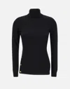 Elisabetta Franchi Roll-neck Sweater In Black