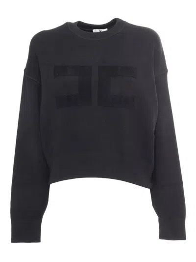 Elisabetta Franchi Sweaters In Black