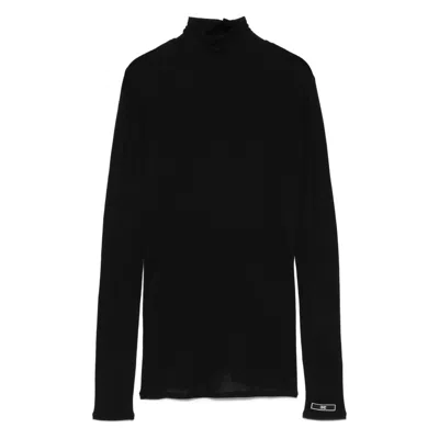 ELISABETTA FRANCHI SWEATERS BLACK