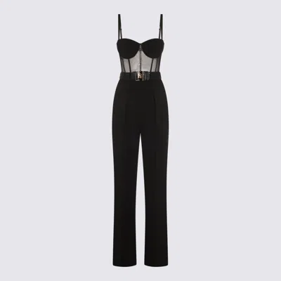ELISABETTA FRANCHI SWEATERS BLACKS AND GREYS