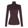 Elisabetta Franchi Dark Red Knitwear In Brown