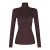 Elisabetta Franchi Dark Red Knitwear In Brown
