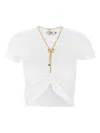 Elisabetta Franchi T-shirt In White