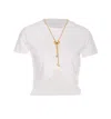 Elisabetta Franchi T-shirts And Polos In White