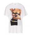 Elisabetta Franchi Knitwear With Crewneck And Graphic Print In White