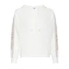 Elisabetta Franchi Sweatshirt In Avorio Greige