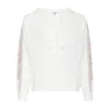 Elisabetta Franchi Sweatshirt In Avorio Greige