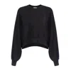 Elisabetta Franchi Sweatshirt In Black