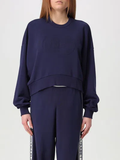 Elisabetta Franchi Sweatshirt  Woman Color Blue