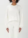 Elisabetta Franchi Sweatshirt  Woman Color Ivory In Ivory
