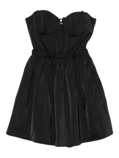 Elisabetta Franchi Sweetheart-neck Mini Dress In Black