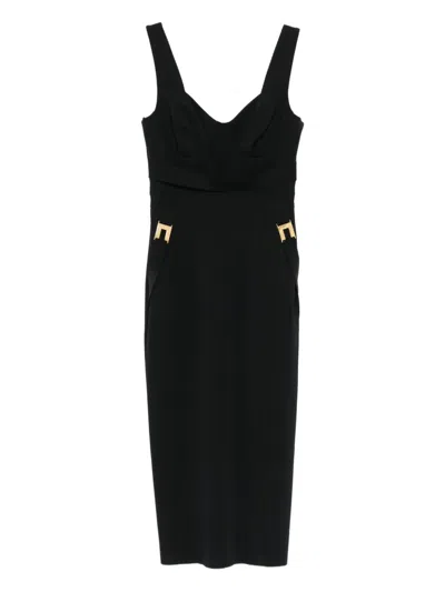 ELISABETTA FRANCHI SWEETHEART-NECKLINE MINI DRESS