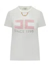 Elisabetta Franchi T-shirt In Neutral