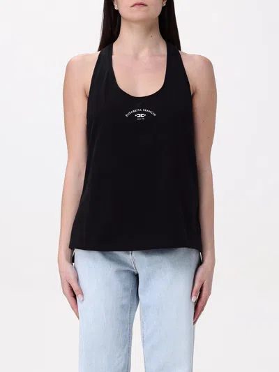 ELISABETTA FRANCHI T-SHIRT ELISABETTA FRANCHI WOMAN COLOR BLACK,G54986002
