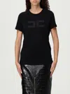 Elisabetta Franchi T-shirt  Woman Color Black