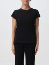 Elisabetta Franchi T-shirt  Woman Color Black