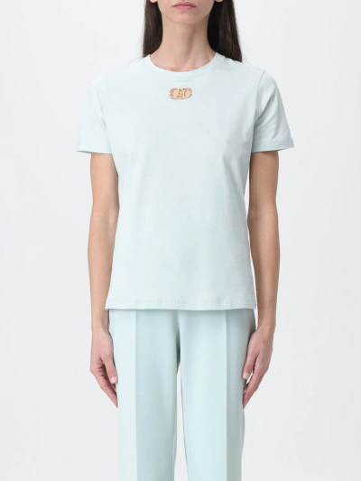 Elisabetta Franchi T-shirt  Woman Color Water