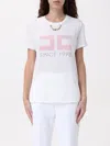 Elisabetta Franchi T-shirt  Woman Color White In White