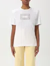 Elisabetta Franchi T-shirt  Woman Color White In White