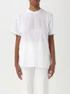 Elisabetta Franchi T-shirt  Woman Color White In White