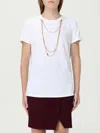 Elisabetta Franchi T-shirt  Woman Color White In White