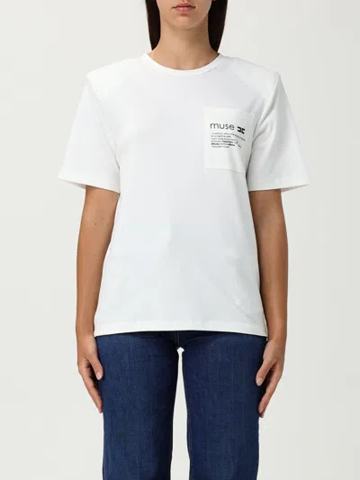 Elisabetta Franchi T-shirt  Woman Color White