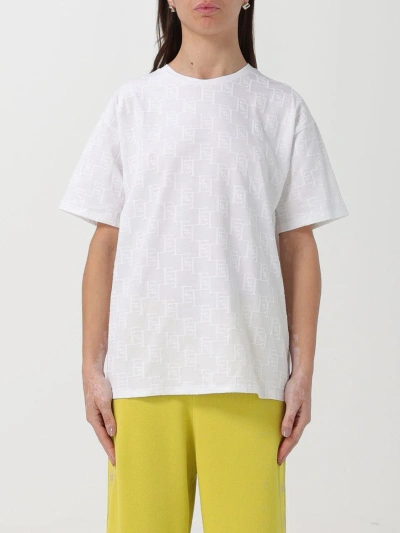 Elisabetta Franchi T-shirt  Woman Color White In White