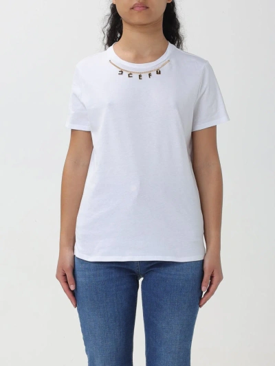 Elisabetta Franchi T-shirt  Woman Color White