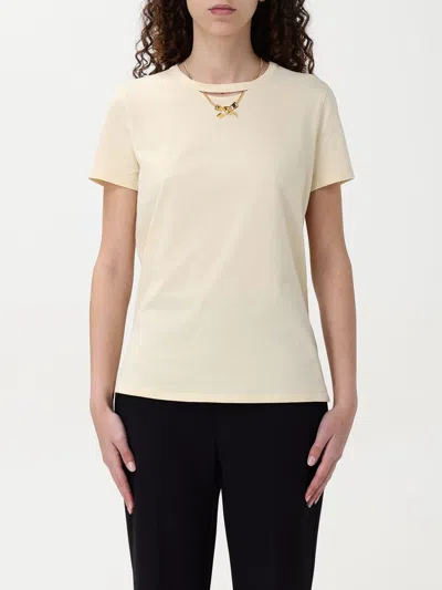 ELISABETTA FRANCHI T-SHIRT ELISABETTA FRANCHI WOMAN COLOR LEMON,G57409133